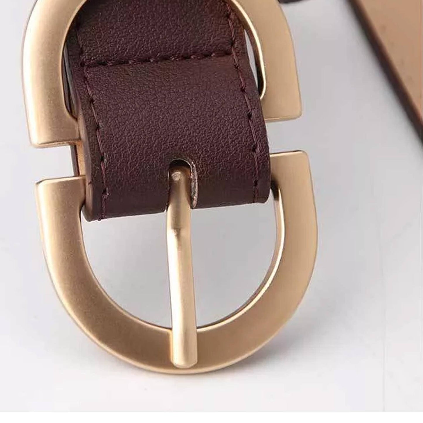 Kay Stylish Vegan Leather Women's Belt | 4 Colors - Medium