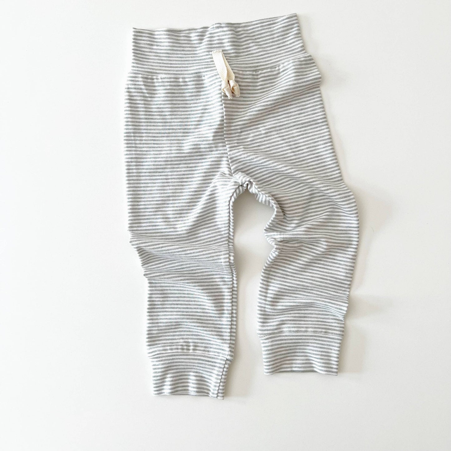 Bamboo Joggers | Grey Stripe