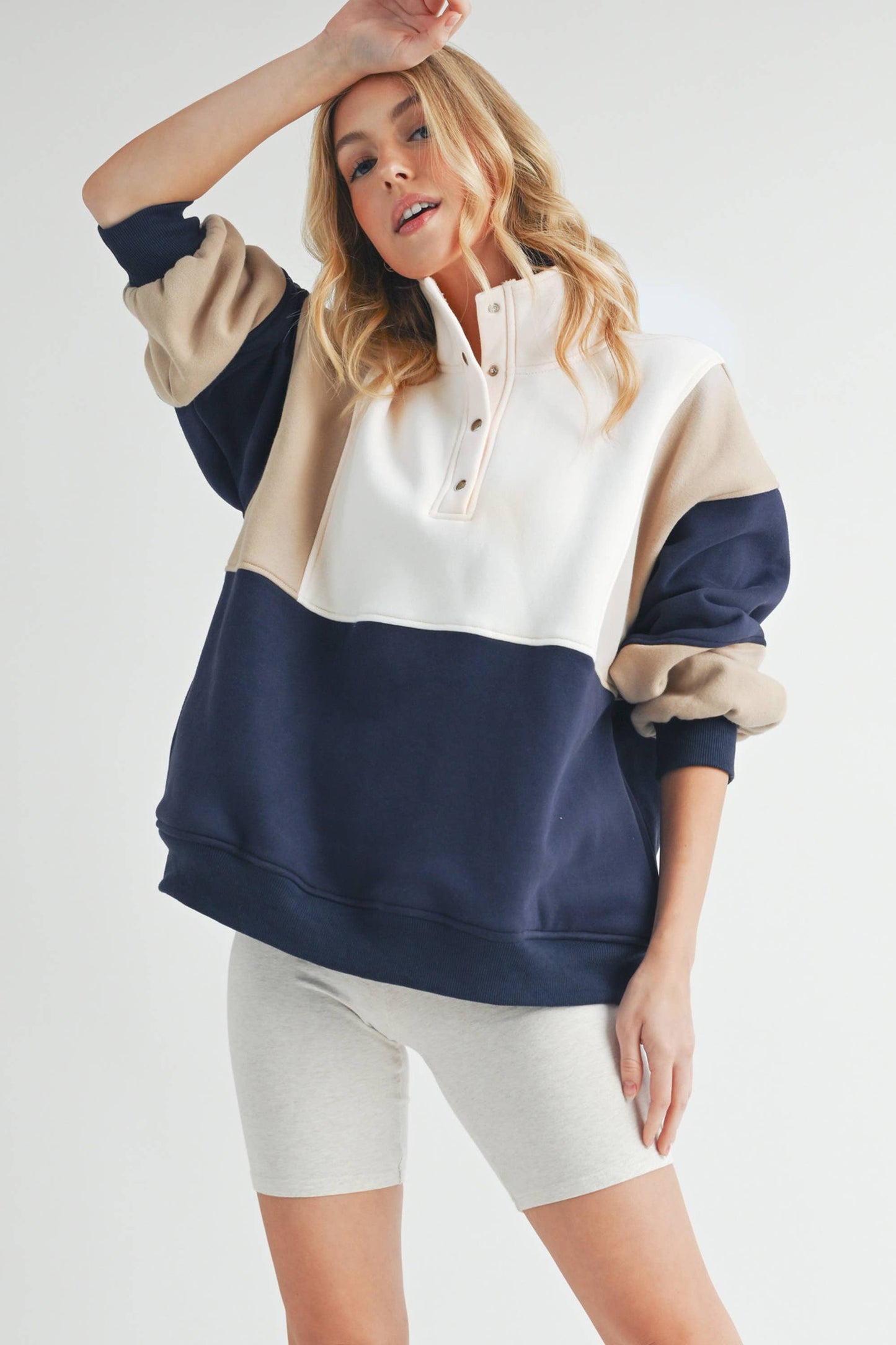 Colorblock Pullover