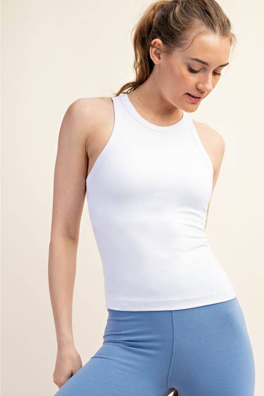 Sleveless Racerback Tank Top