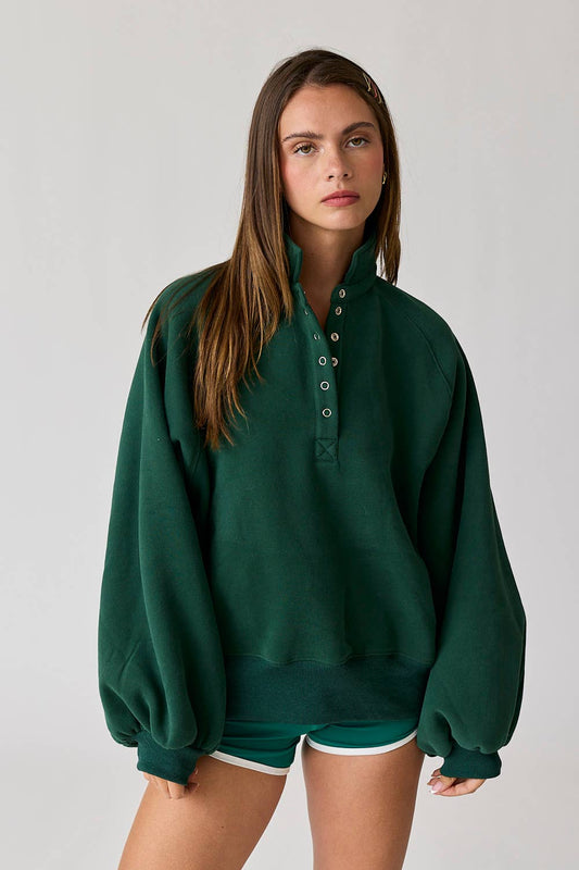 Hunter Green Pull Over