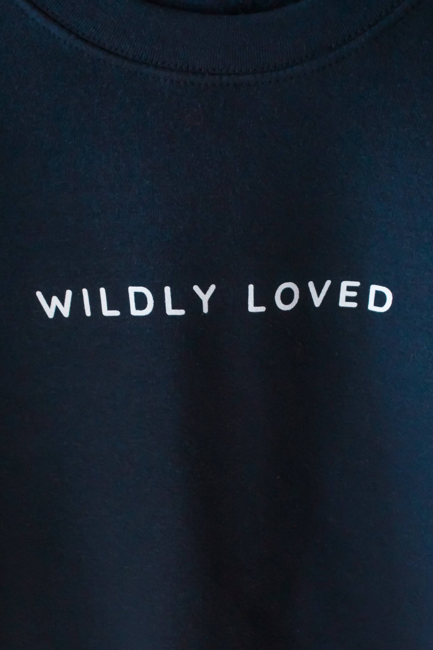 Wildly Loved Sweatshirt - Navy