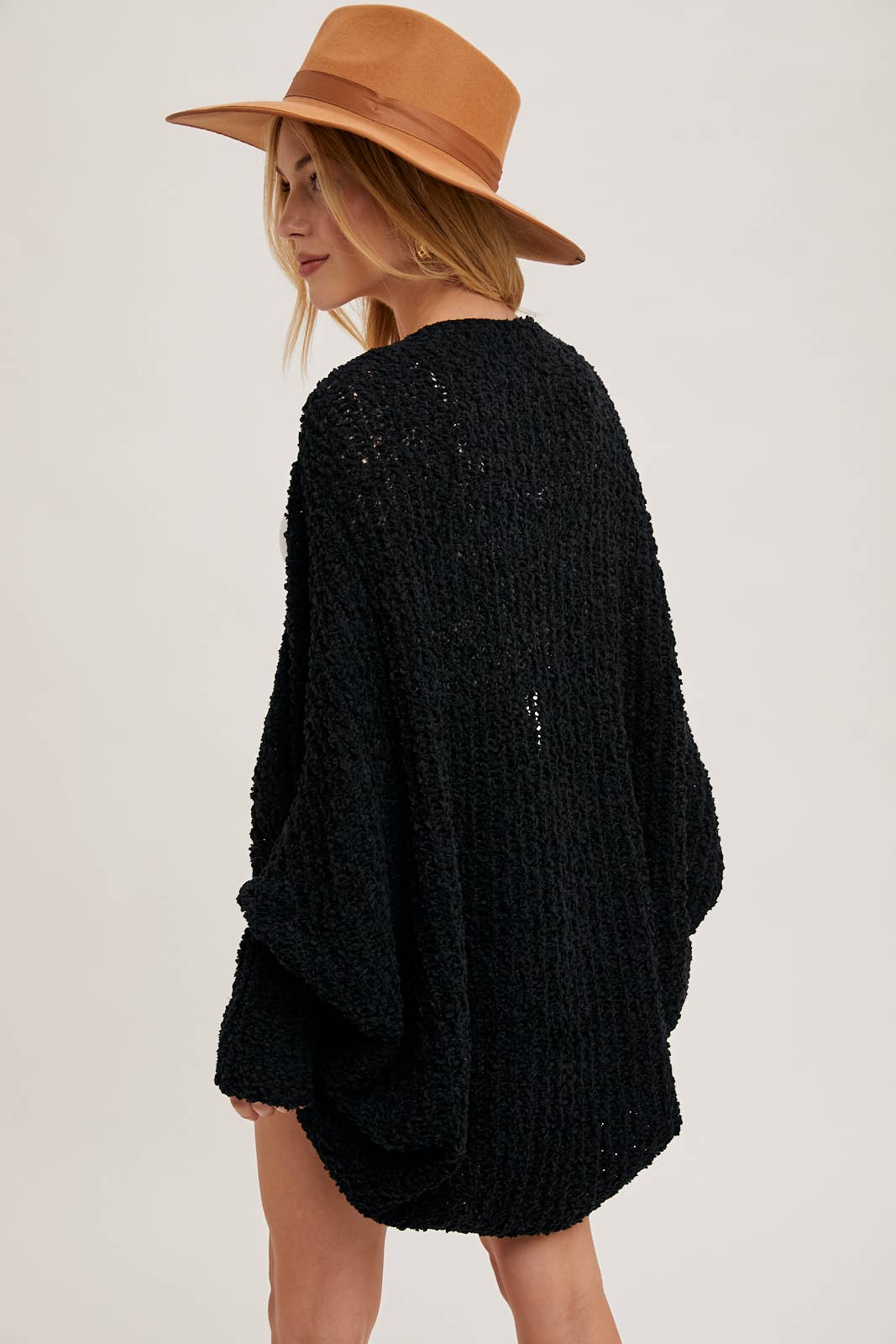 Popcorn Knit Sweater