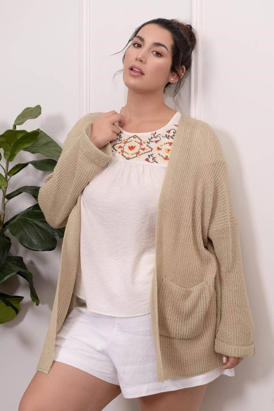 Plus Cardigan