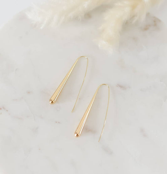 18k gold plated earrings