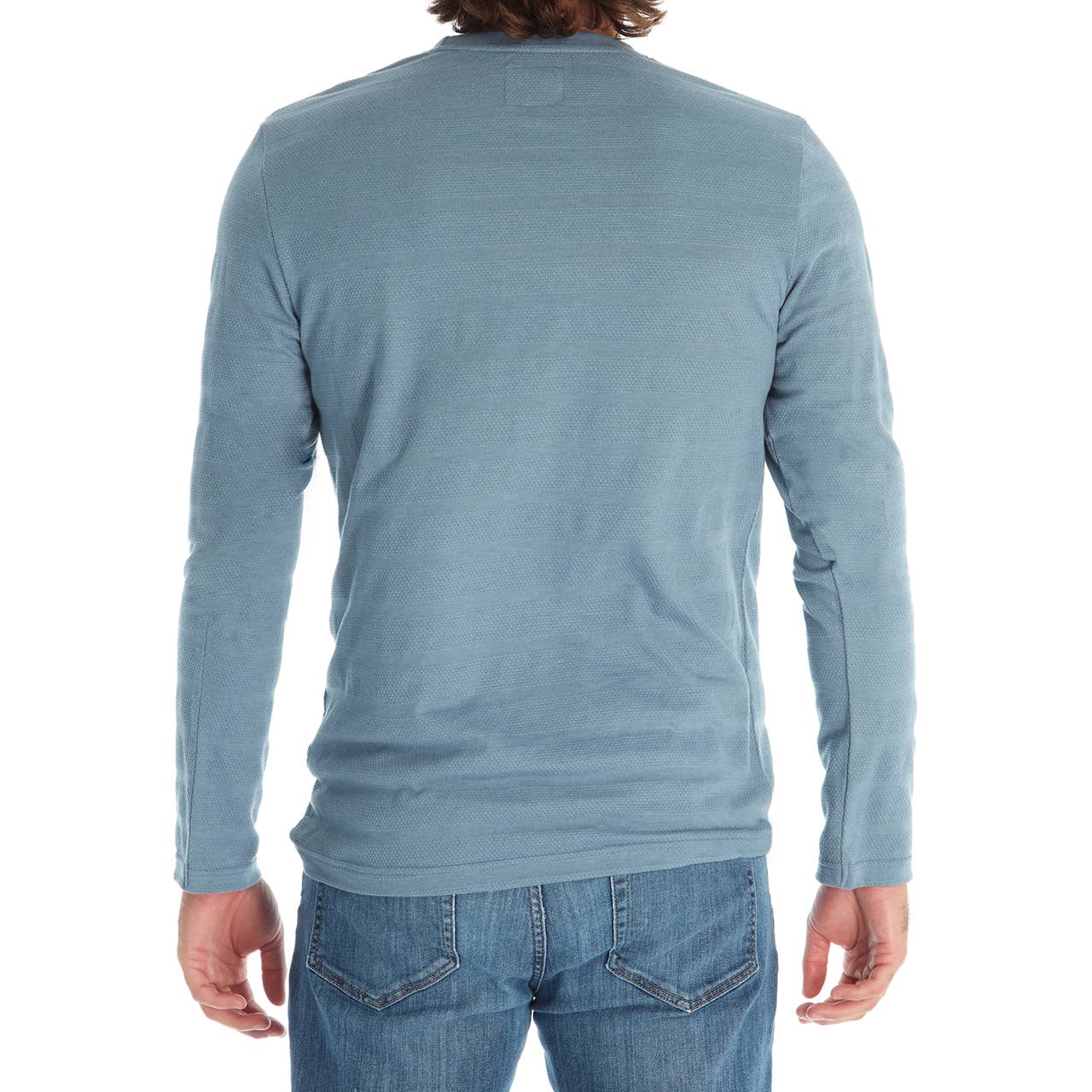 Devin Textured Long Sleeve Tee