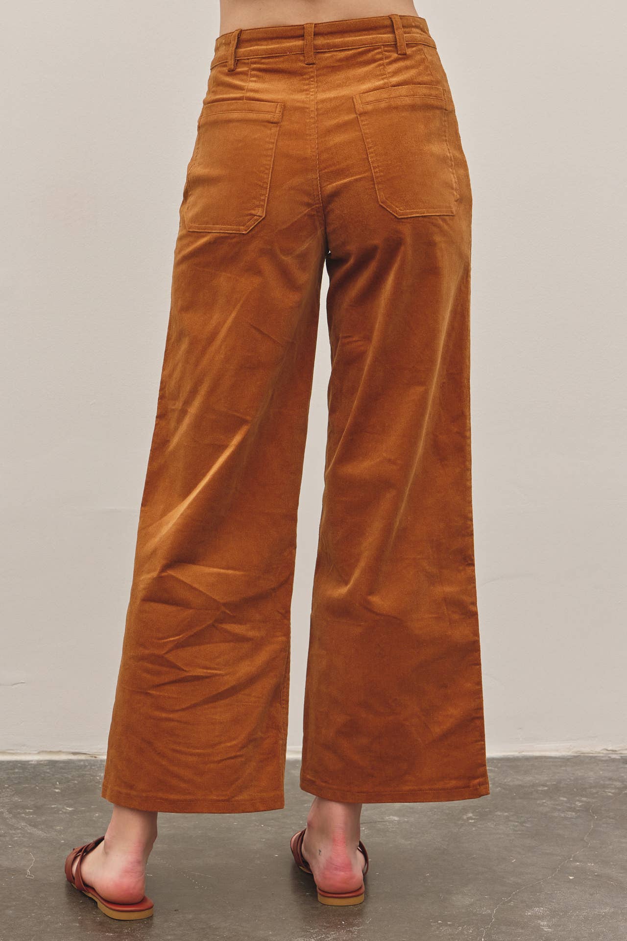 Cozy Wide Leg Corduroy Pant