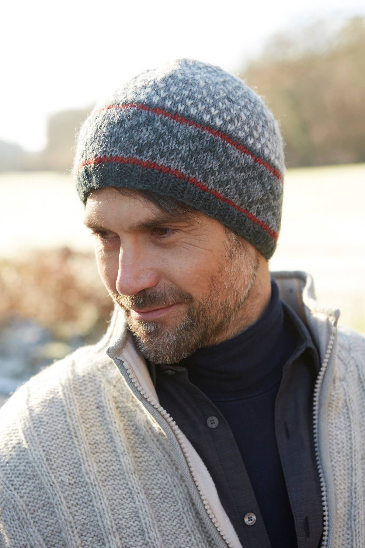 Mens Tromso Beanie Graphite