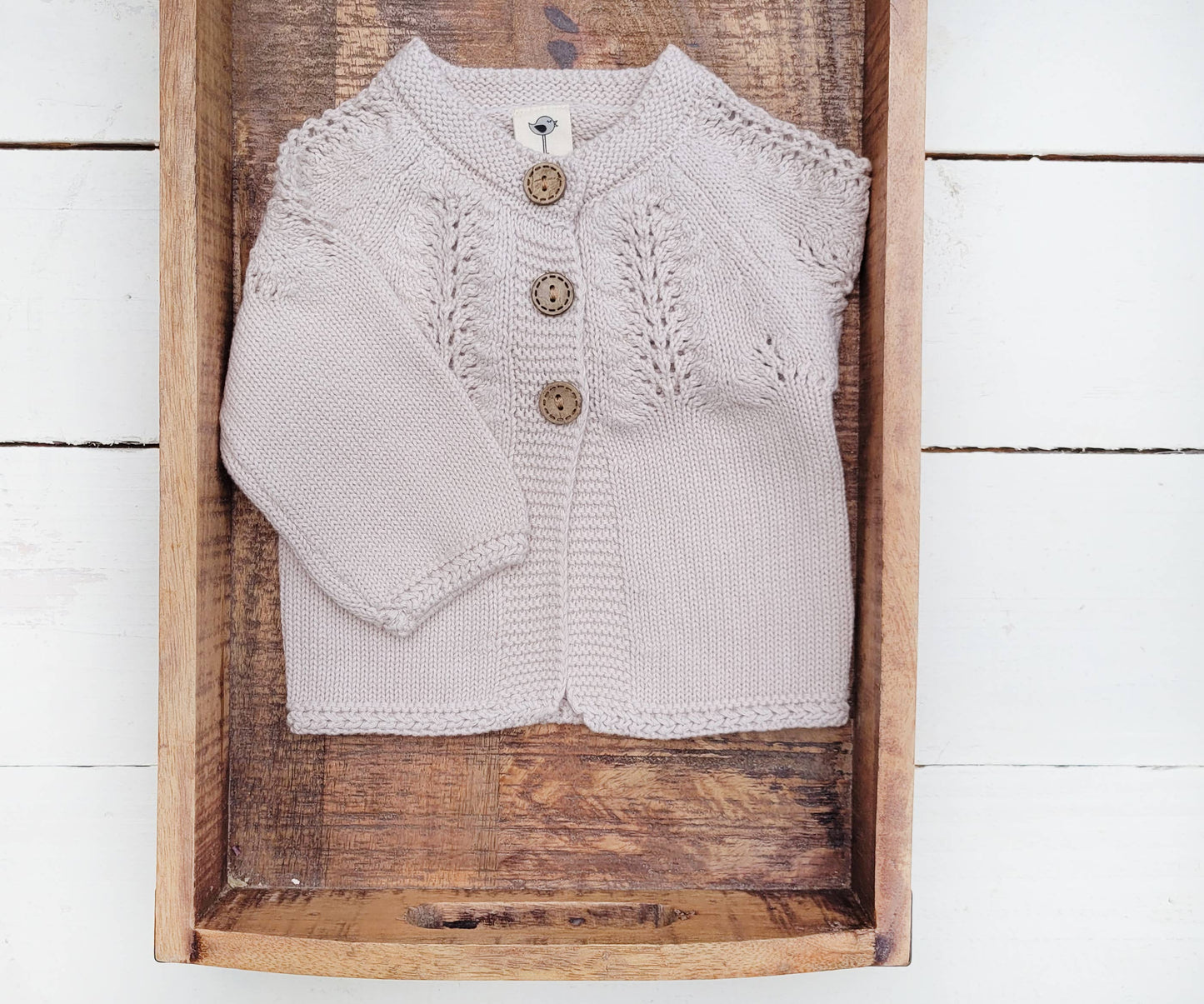 Baby Girl Knit Sweater Cardigan Top buttoned dressy Olesya