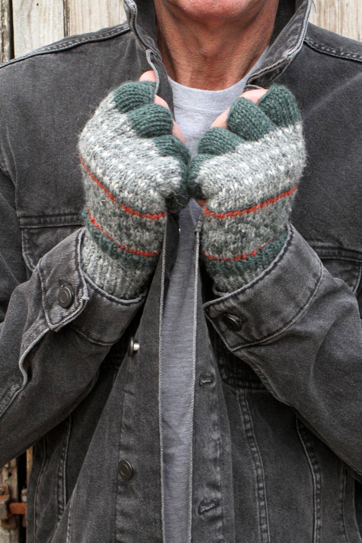 Mens Tromso Fingerless Gloves