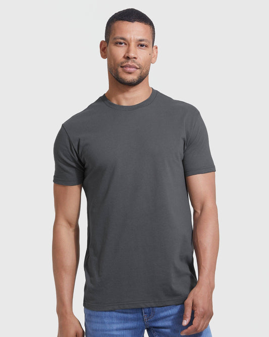 Short Sleeve T-Shirt | Crew Neck | Carbon