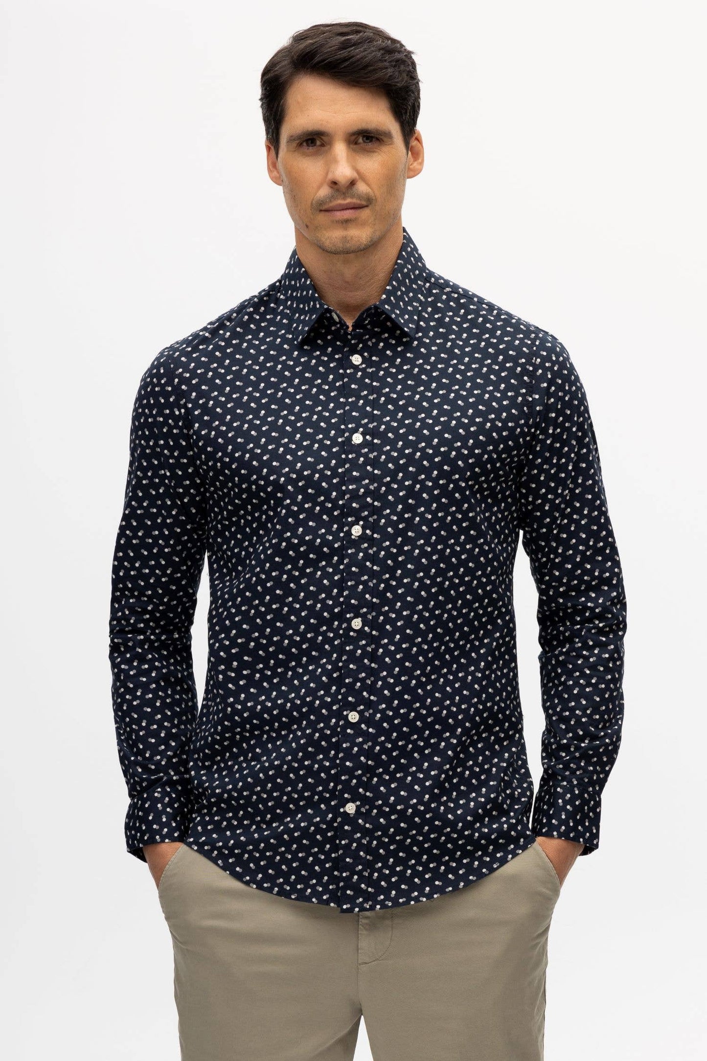 Printed Stretch Shirt