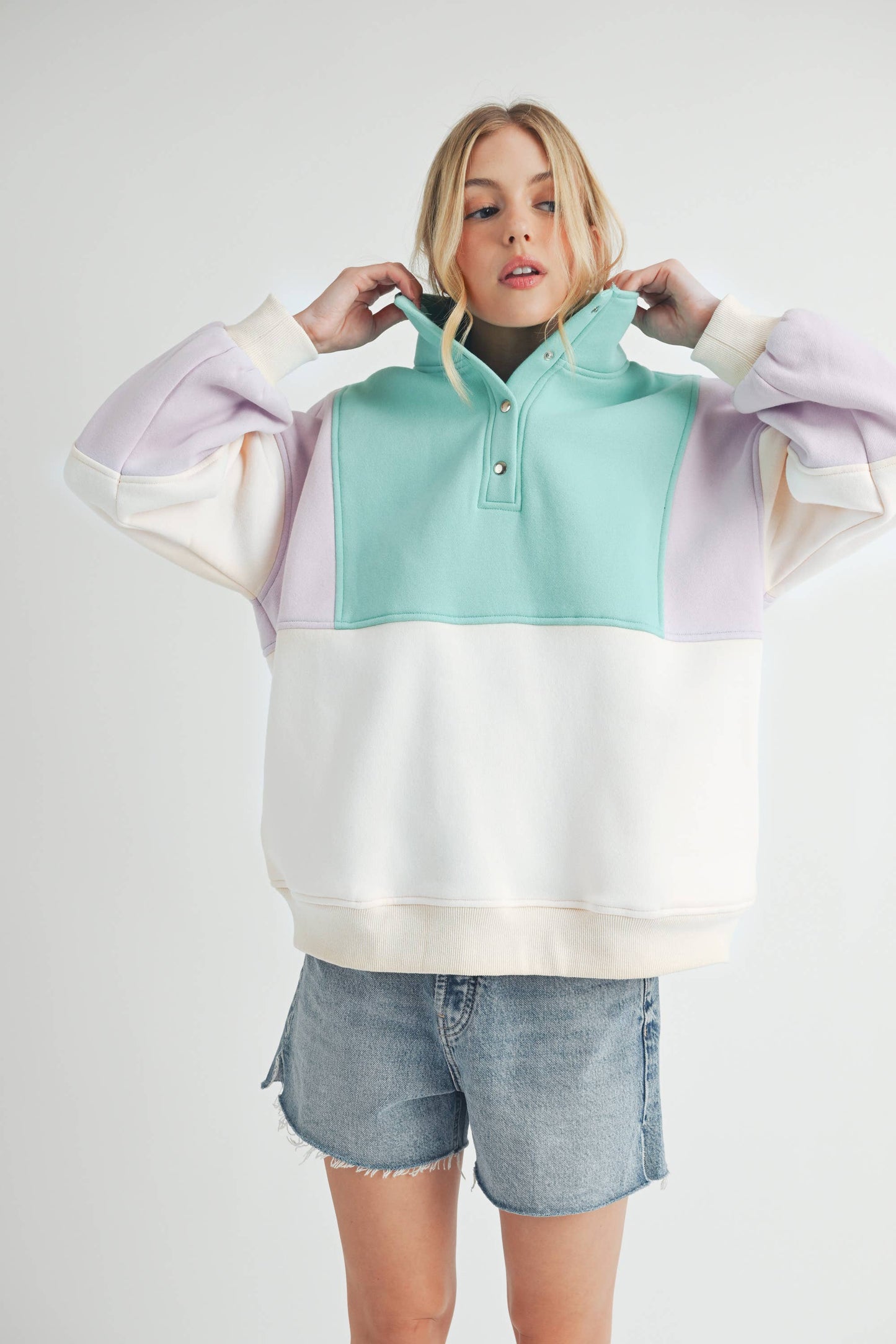 Colorblock Pullover