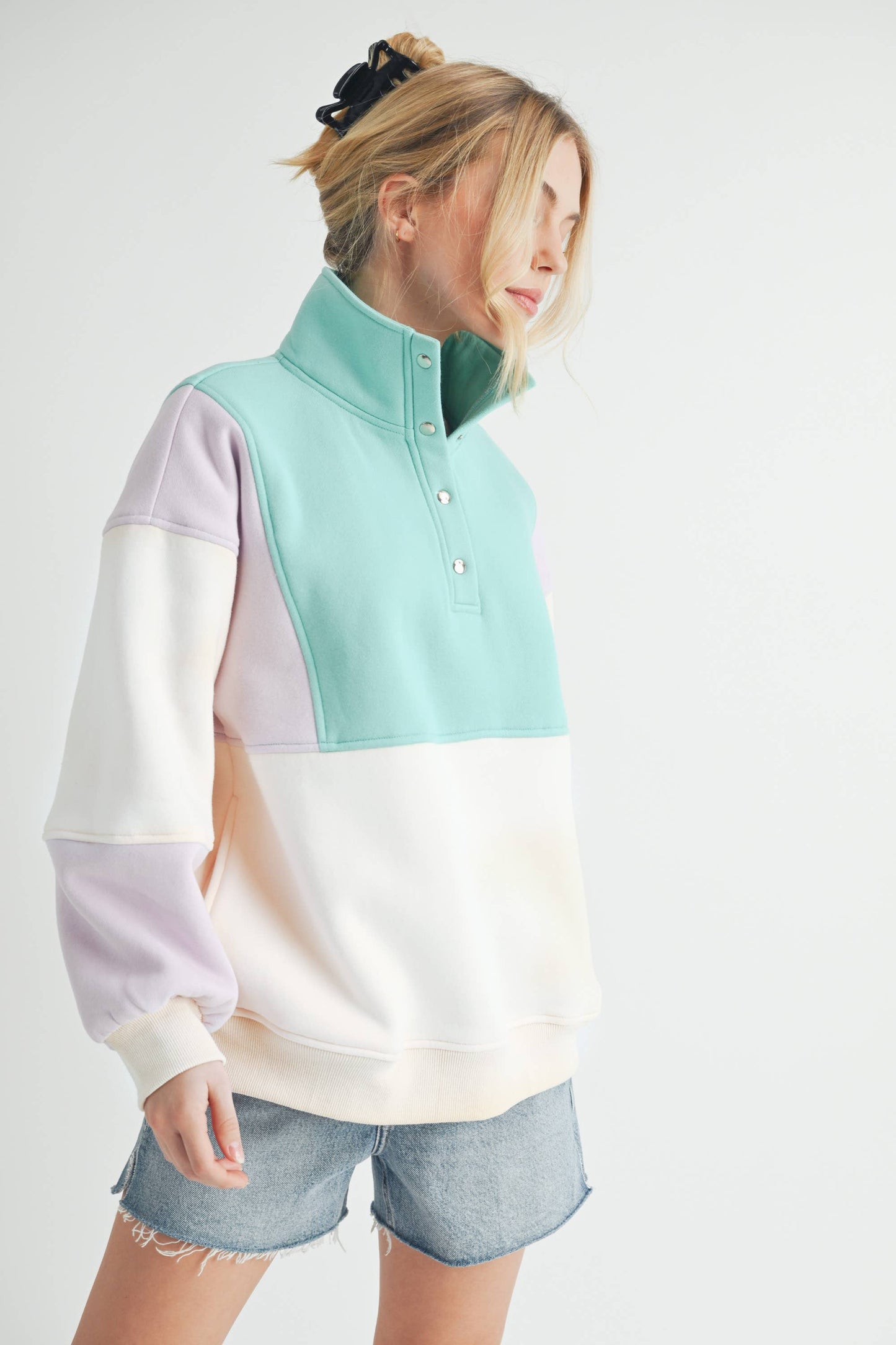 Colorblock Pullover