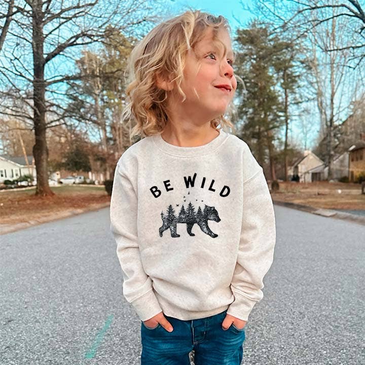 Be Wild | Boys Fall Sweatshirt