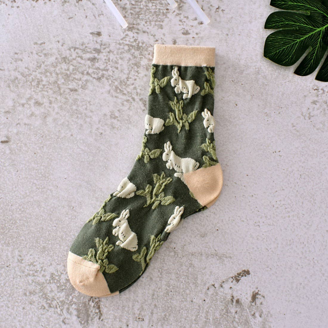 Retro Embossed Women's Socks