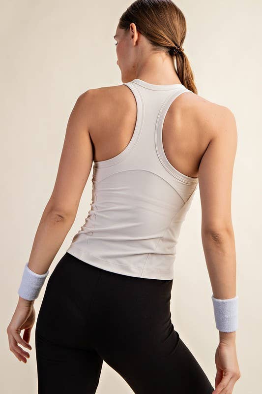 Sleveless Racerback Tank Top