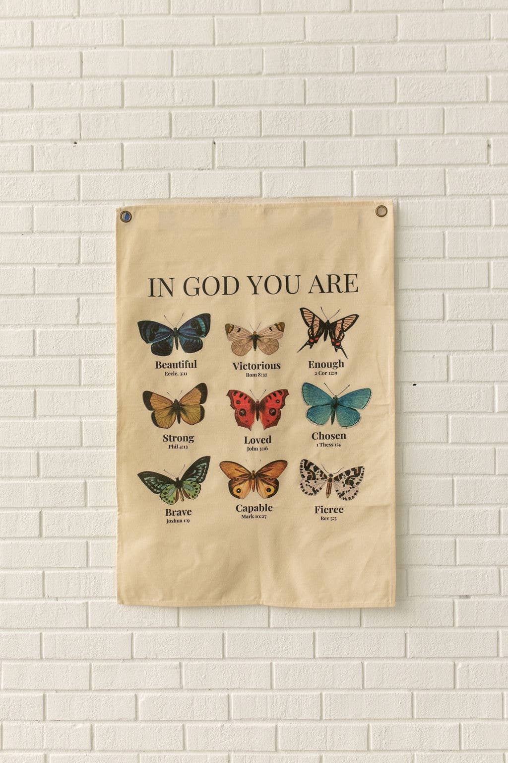 Butterfly Affirmations Wall Art