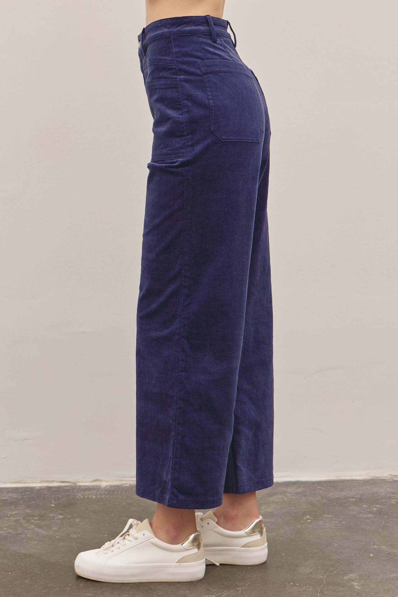 Cozy Wide Leg Corduroy Pant