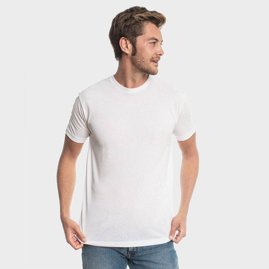 Short Sleeve T-Shirt | Crew Neck | White