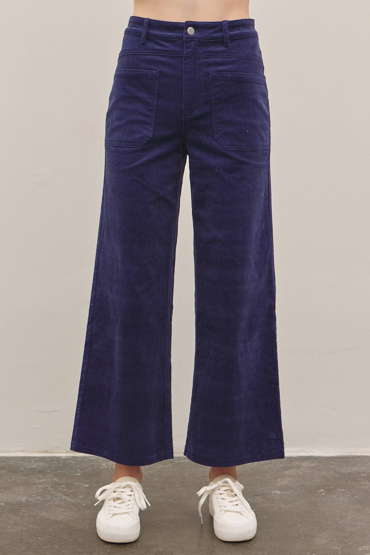 Cozy Wide Leg Corduroy Pant