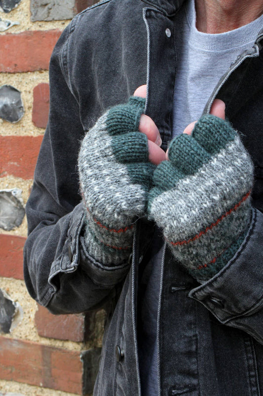 Mens Tromso Fingerless Gloves