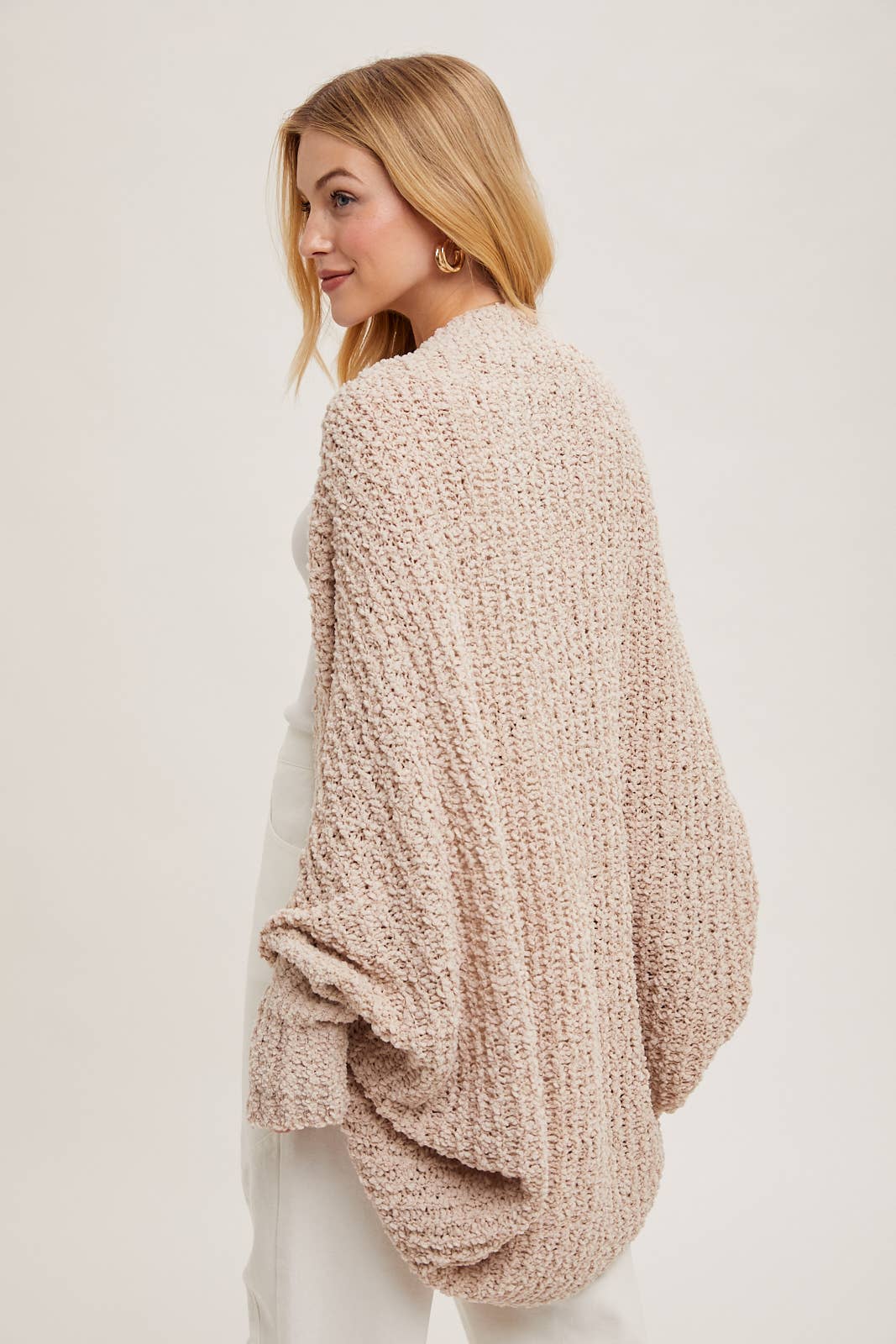 Popcorn Knit Sweater