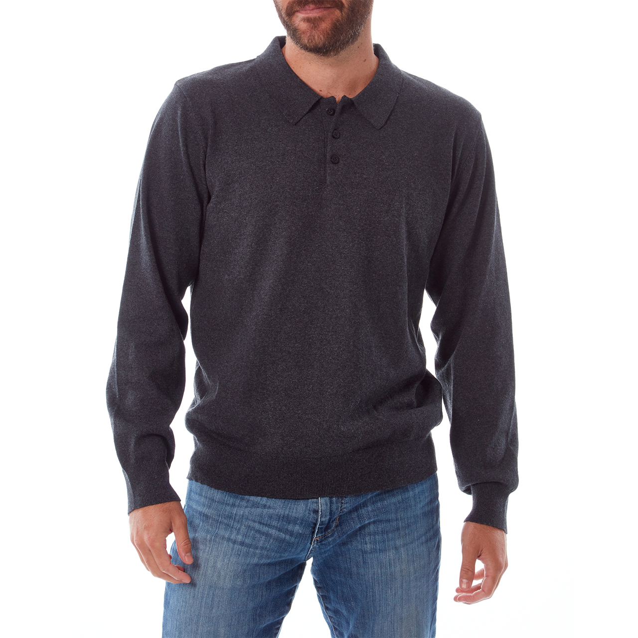 Alec Long Sleeve Polo