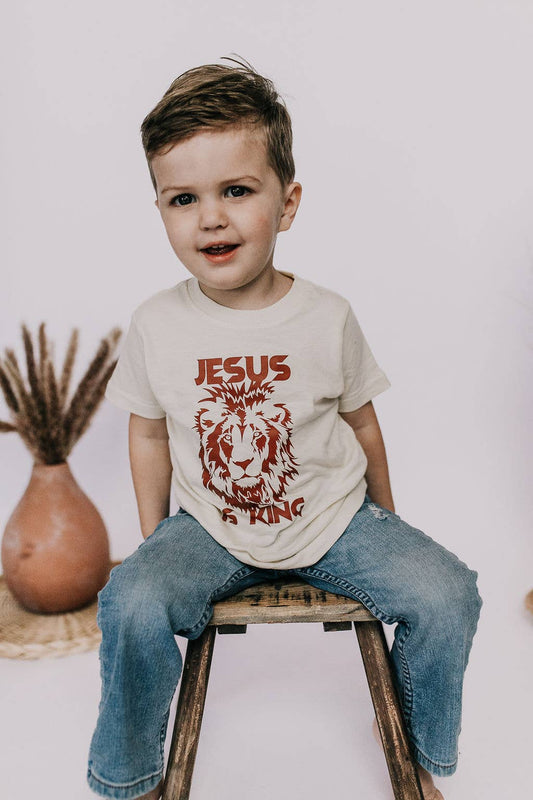 Jesus is King Tshirt for Kids