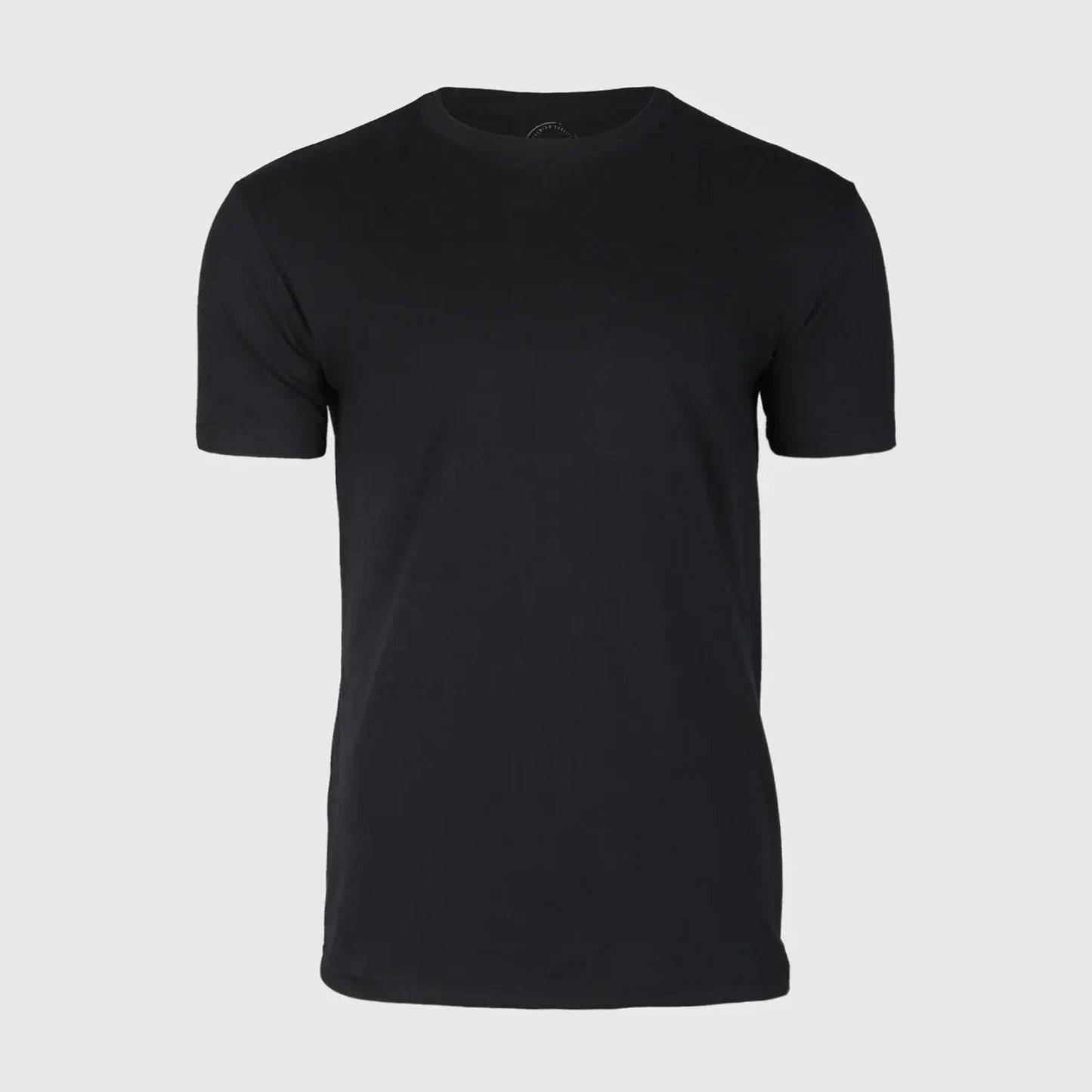 Short Sleeve T-Shirt | Crew Neck | Black