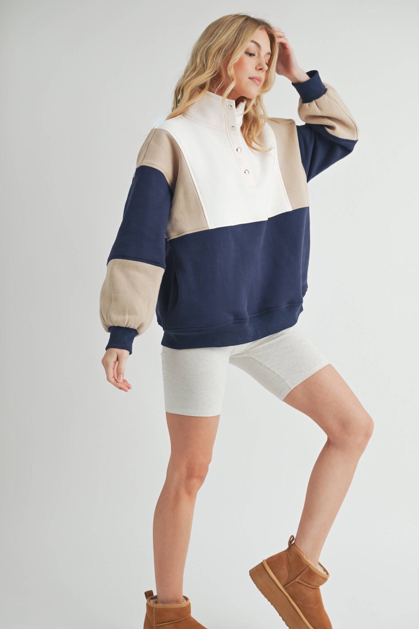 Colorblock Pullover