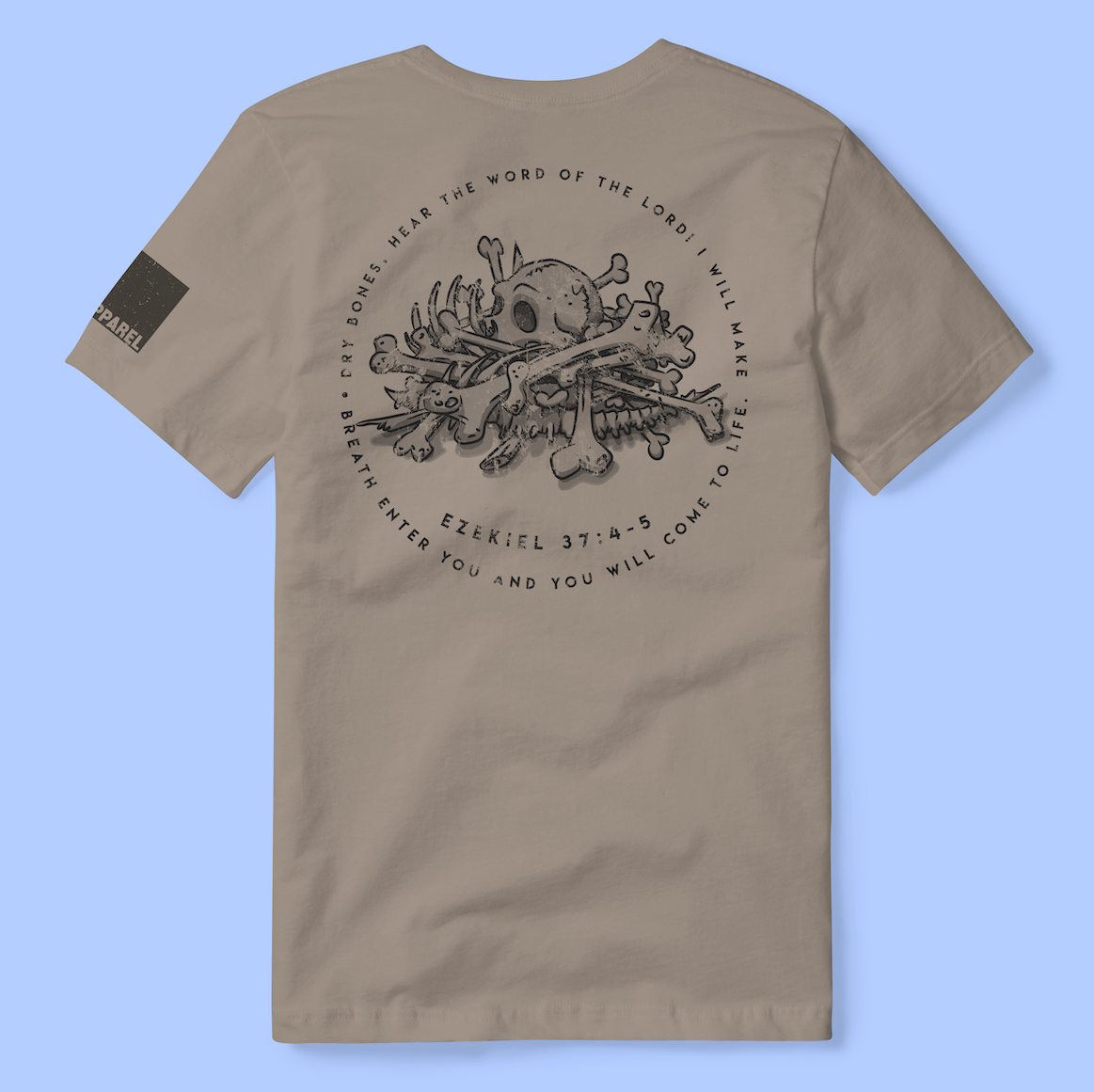 Dry Bones Christian Graphic Tee