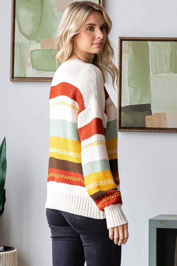 Horizontal Stripe Sweater