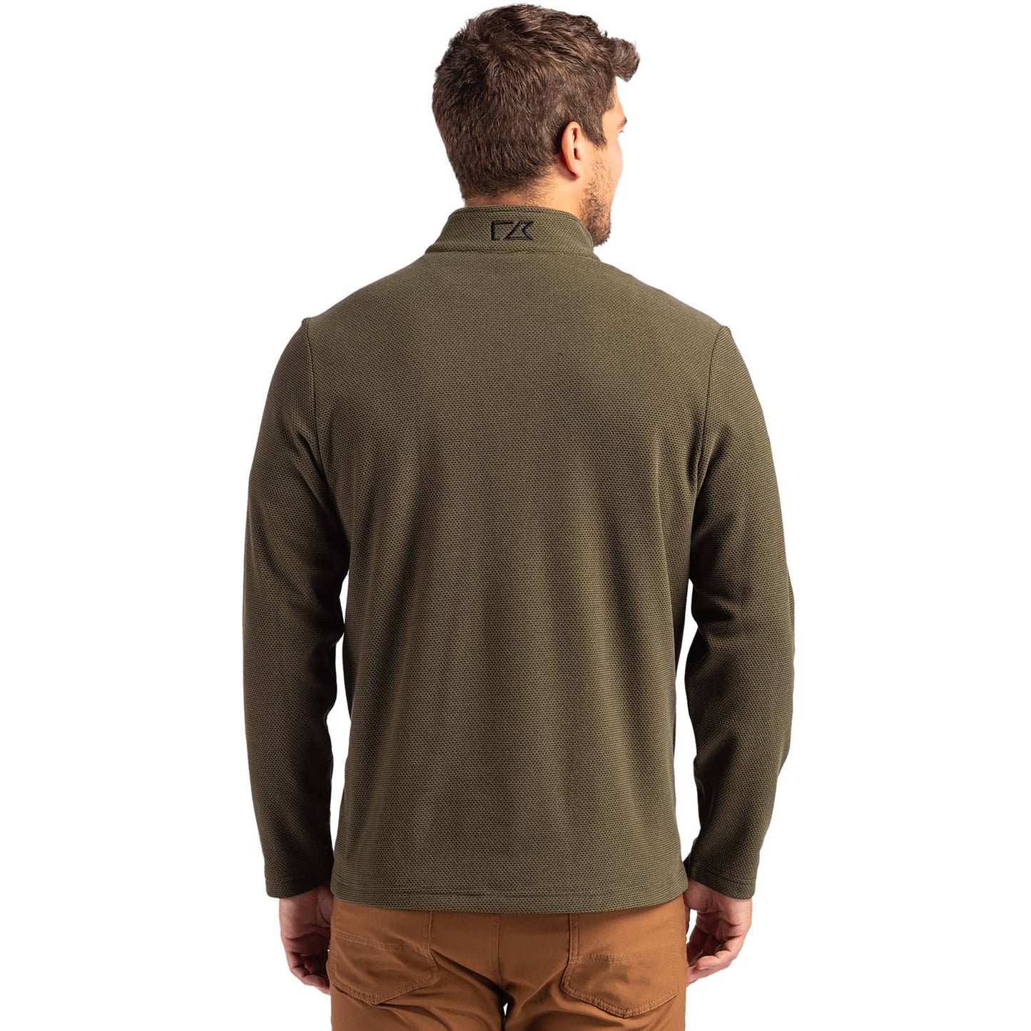 Cutter & Buck Hunts Point Eco Mens Snap Pullover